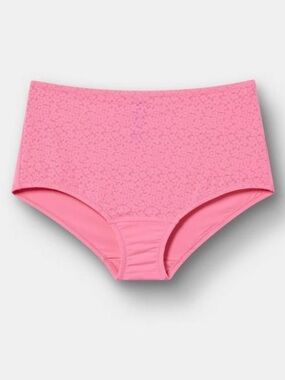 Torrid Lila Collection Mid-Rise Brief Panty 0 Camellia Rose NWT
